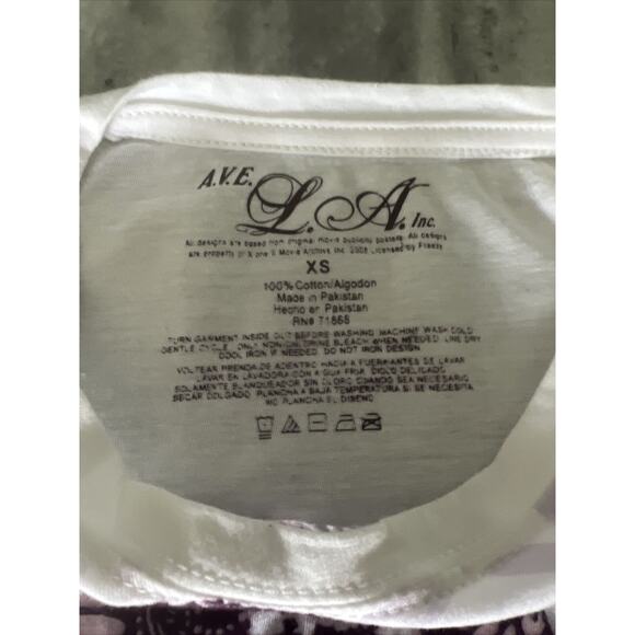 T-Shirt Audrey Hepburn Vintage XS 2006 Freeze A.V.E L.A. Inc. Retro - Picture 4 of 7